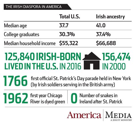 Infographic The Irish Diaspora In The United States America Magazine Diaspora Infographic