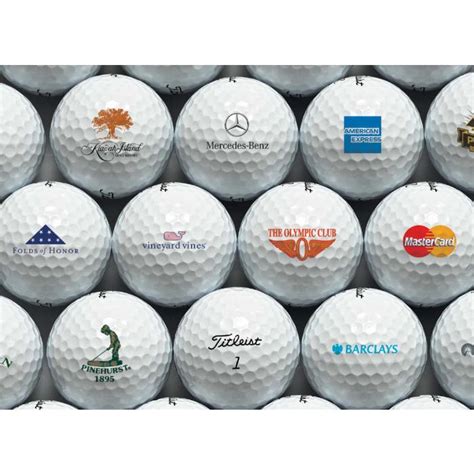 Custom Printed Promotional Titleist Pinnacle Soft Golf Ball Custom Gear