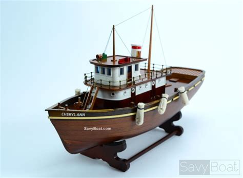 Cheryl Ann Tugboat Handcrafted Model Boat Savyboat Models