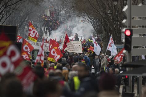 French Unions Call New Nationwide Strikes Protests Jan 31 Wtop News