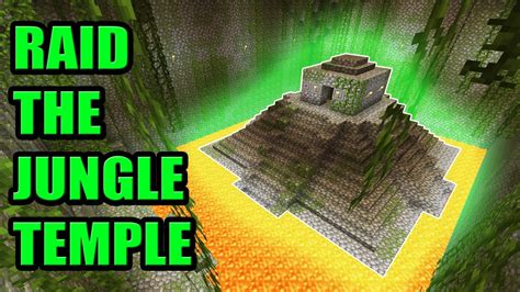 Raid The Jungle Temple Minecraft Adventure Map Youtube