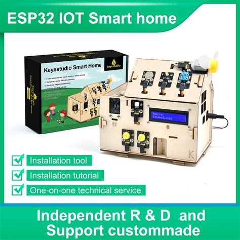 Keyestudio Esp32 Smart Home Kit For Esp32 Diy Starter Kit Edu