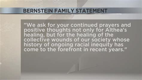 Bernstein Family Releases Statement - YouTube