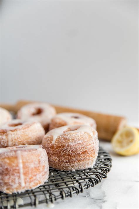 Homemade Cronuts With Lemon Glaze — To Salt And See