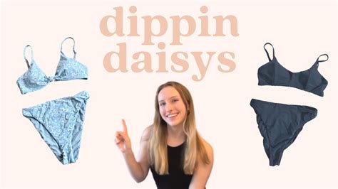 Trendy Bikini Haul Review Ft Dippin Daisys Youtube