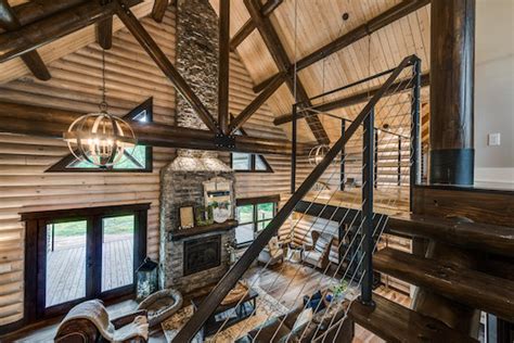 Great Room Planning Mountain Stream Log And Timber Homes
