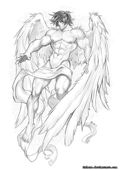 Angel Sketch Angel Sketch Angel Wings Drawing Angel Drawing
