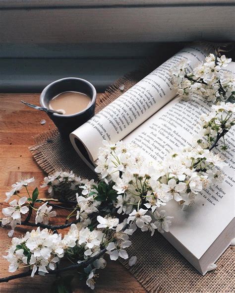 Book Flowers And Coffee Book Aesthetic Aesthetic Pictures Yellow