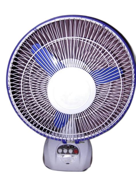 Plasticfibre Solar Table Fan 12 V White And Blue At Rs 2250 In Greater Noida