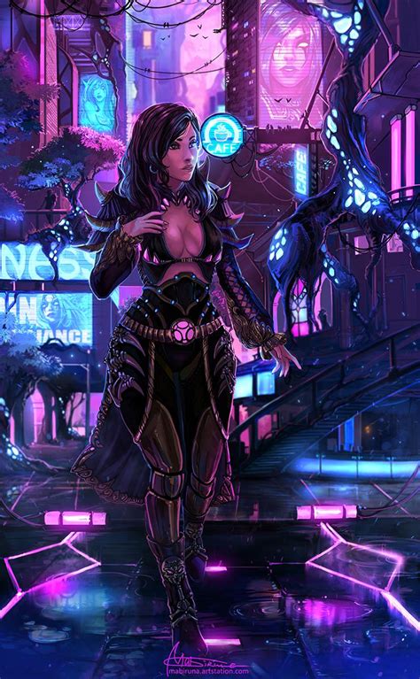 Top Scoring Links Imaginaryazeroth In Comic Art Girls Warcraft Cyberpunk Women