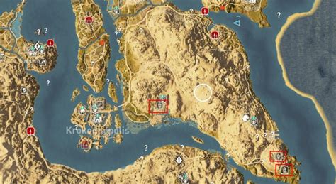 All Tomb Locations And Map Assassins Creed Origins Wikigameguides