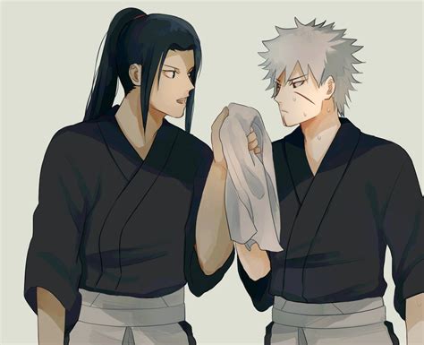 Naruto Hashirama Senju X Tobirama Senju Hashitobi Hashirama Tobirama