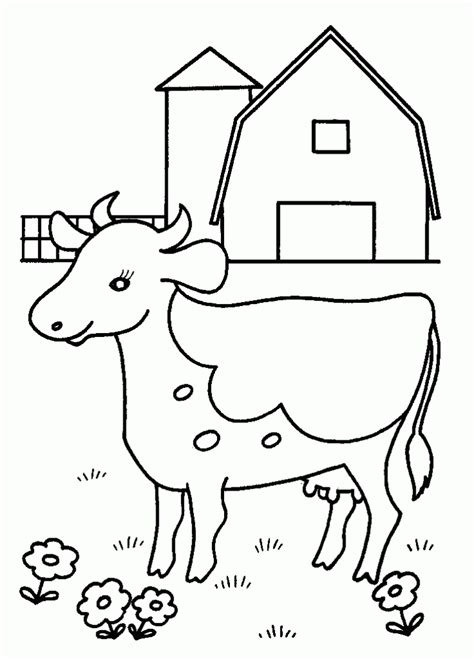 Free Printable Cow Coloring Pages For Kids Cow Coloring Pages Farm