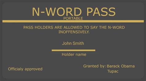 N Word Pass Portable For Android Apk Download