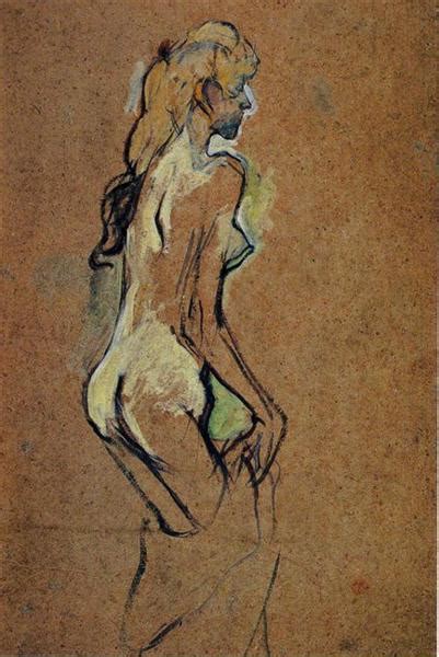 Nude Girl Henri De Toulouse Lautrec Wikiart Org