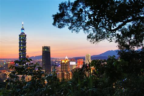 Edit Free Photo Of Taipei 101taipei Elephant Mountainxiangshan 101