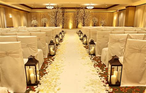 Aisle Ceremony Decorations Indoor Indoor Wedding Ceremonies