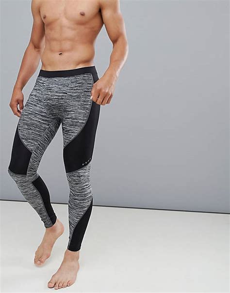 Asos 4505 Running Tights With Cut And Sew And Quick Dry Asos