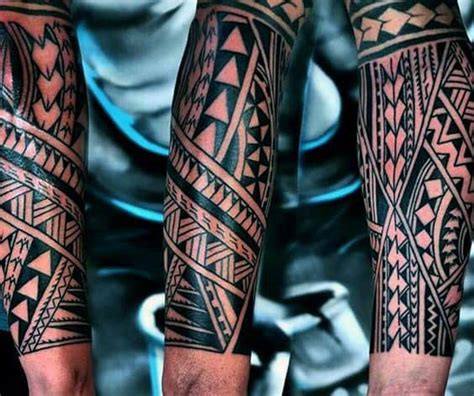 60 Tribal Forearm Tattoos For Men Manly Ink Design Ideas