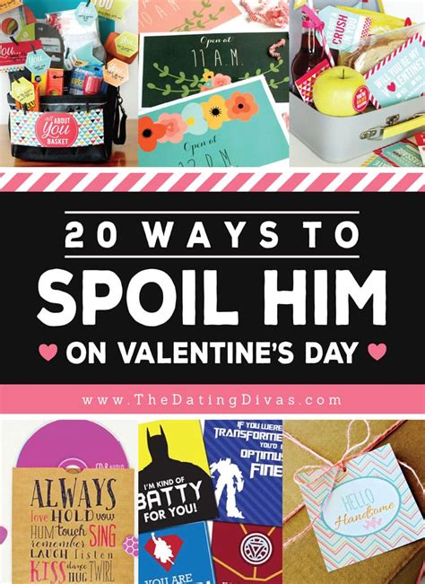 This valentine's day, whether you want to show your love for your partner, friends, or children, you can find a thoughtful gift idea below. 86 Ways to Spoil Your Spouse on Valentine's Day - From The ...