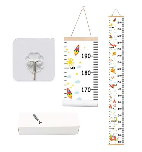 Buy Growth Chart For Kids Removable Height Chart For Kids Baby Growth