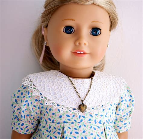 18 Inch American Girl Doll Clothing Vintage Style Dress With Etsy