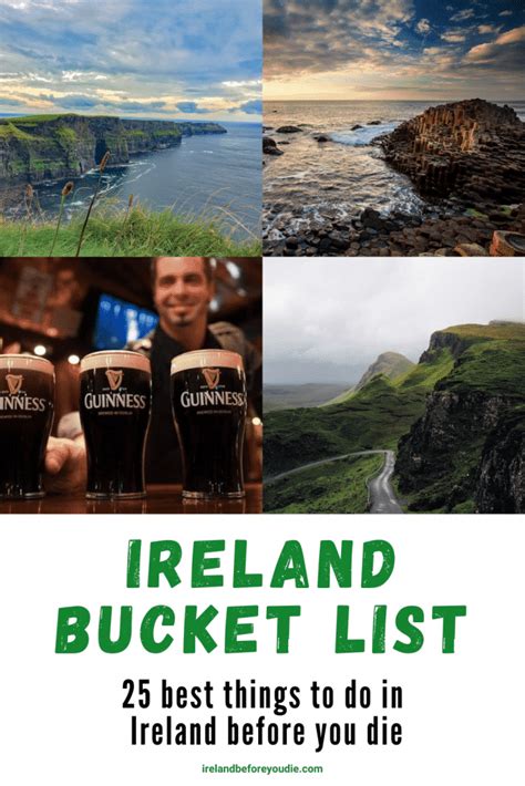 Irish Bucket List 25 Best Things To Do In Ireland Before You Die