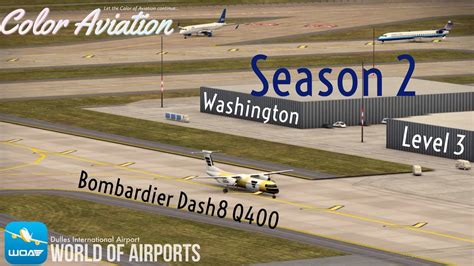 Woa Golden Dash Q400 Again And This Time At Washington World Of Airports Season 2 Washington