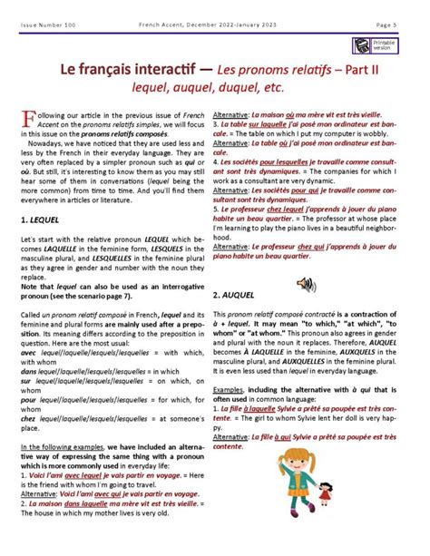 Free French Learning Magazine With Audio Grammar Pdf Download