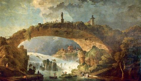 Hubert Robert Visionary Painter Comment Peindre Photo Peinture