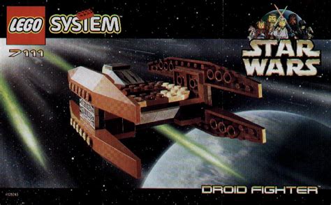 Lego 7111 Trade Federation Droid Starfighter Instructions Star Wars