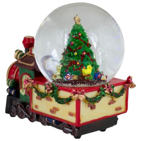 Northlight 8 Christmas Train With Tree Musical Snow Globe Tabletop