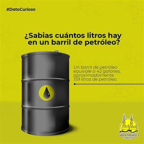 Barril De Petróleo Tem Quantos Litros