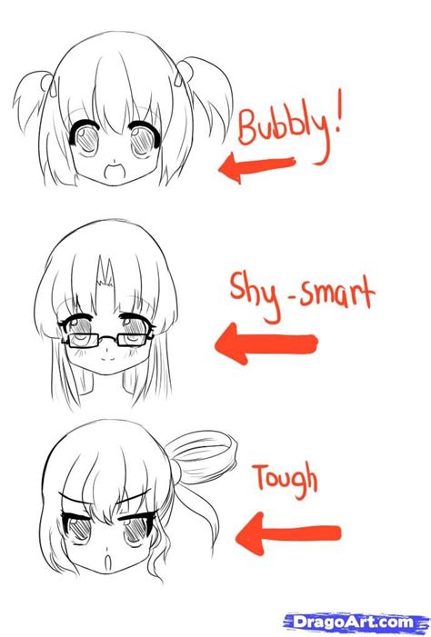 How To Draw Cute Manga Girl Manga
