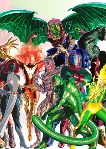 A New Series Of Variant Covers By Alex Ross That Showcase Marvel S Greatest Villains Comic