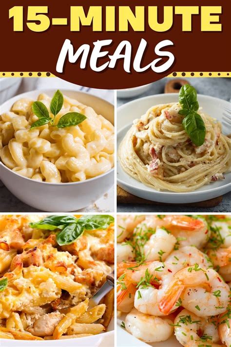 15 Minute Meals Easy Dinner Recipes Insanely Good