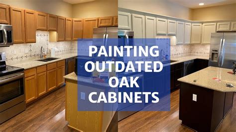 Painting Oak Cabinets Transform Your Kitchen Youtube