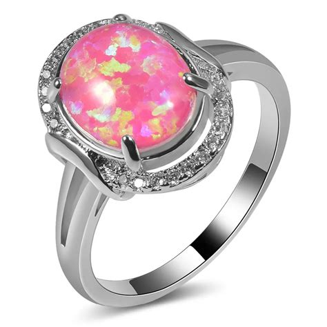 Hot Sale Exquisite Pink Fire Opal 925 Sterling Silver High Quantity