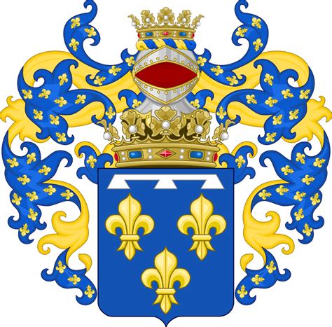 Coat Of Arms Of The House Of Orleans Galliera Since 1997 House Of