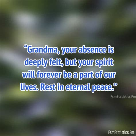 Rest In Peace Grandma Quotes Fsmstatisticsfm