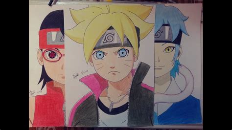 Drawing Boruto Uzumaki Youtube