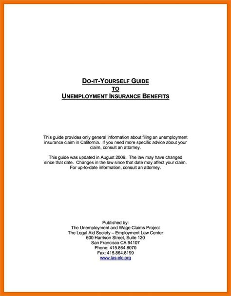 Unemployment letter sample tirevi fontanacountryinn com. Free Unemployment Appeal Letter Template ...