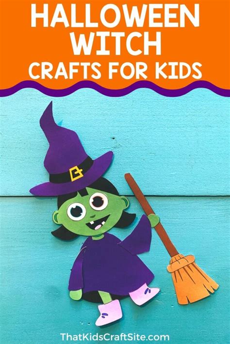 Witch Halloween Craft That Kids Craft Site