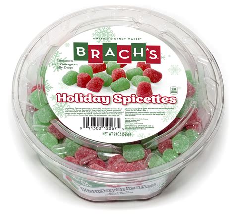 Brachs Holiday Spicettes Jelly Christmas Candy 21 Oz