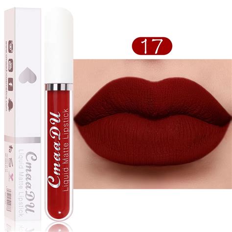 12colors Ultra Matte Liquid Lipstick Lip Glosses Waterproof Sexy Long