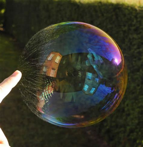 Amazing Photography Reflection Of Bubbles