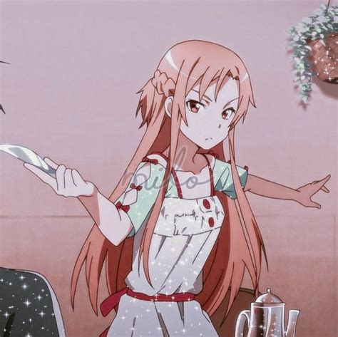 Asuna Yuuki Icons In 2021 Asuna Cute Anime Coupes Anime