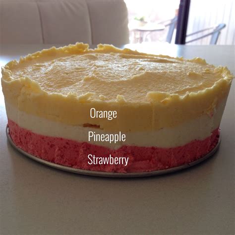 Fruity Dream Soft Serve Sorbet Layer Cake Thermomix Strawberry