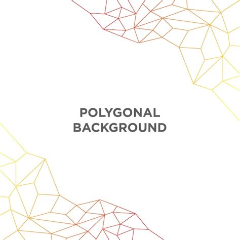 Free Vector Simple Polygonal Background