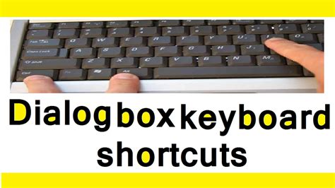 Dialog Box Keyboard Shortcut Shortcut Keys Of Computer In Hindi
